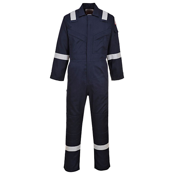 Portwest Unisex Vuxen Flamresistent Antistatisk Overall L T Navy L T