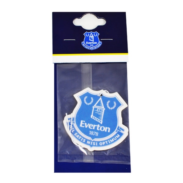Everton FC Official Football Crest Car Air Freshener One Size B Blue/White One Size
