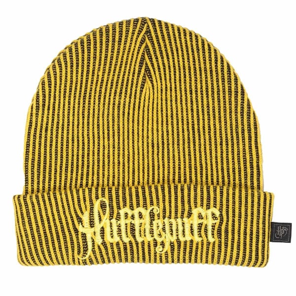 Harry Potter Hufflepuff Mössa En Storlek Gul Yellow One Size