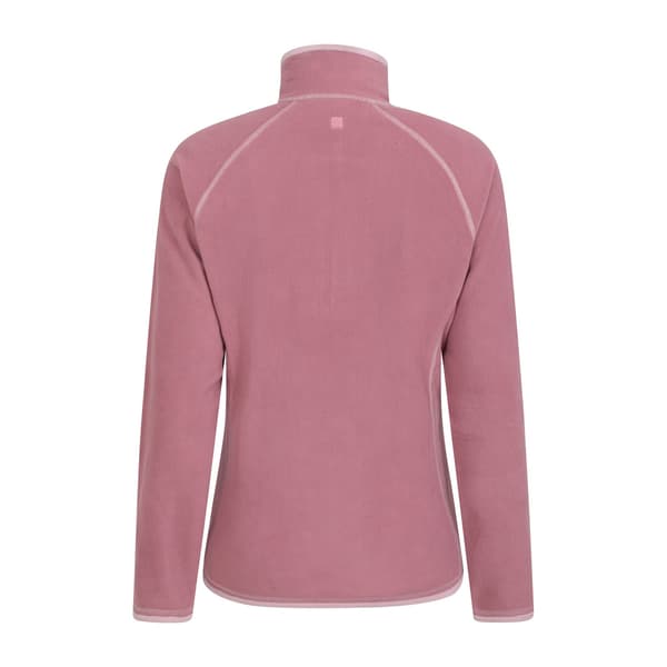 Mountain Warehouse Dam Montana Half Zip Fleecetopp 10 Light Pink 10 UK