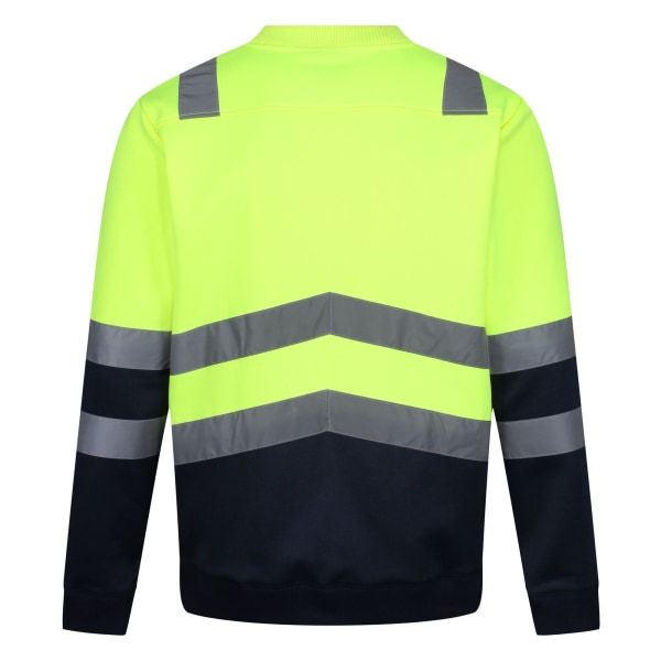 Regatta Mens Pro High-Vis Sweatshirt S Neon Gul Neon Yellow S