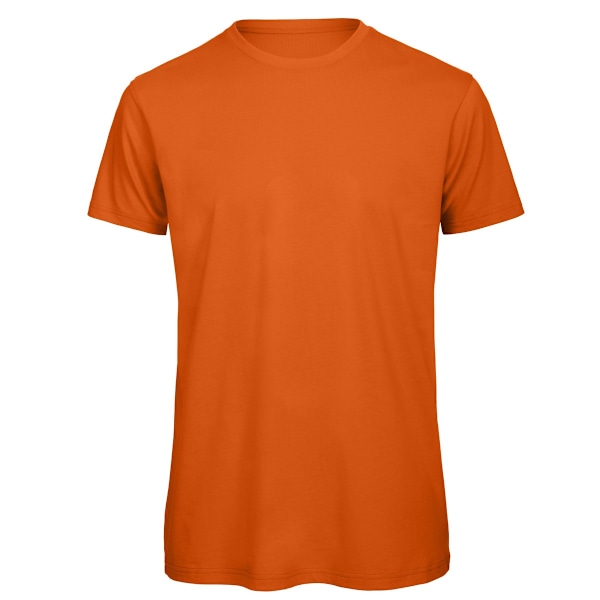 B&C Herr Favourite Organic Cotton Crew T-Shirt S Urban Orange Urban Orange S