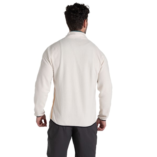Craghoppers Herr CO2 Renu Technology Fleecejacka XL Ecru Ecru XL