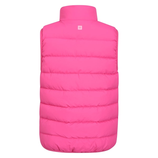 Mountain Warehouse Barn/Barn Rocko Plain Padded Gilet 3-4 Pink 3-4 Years