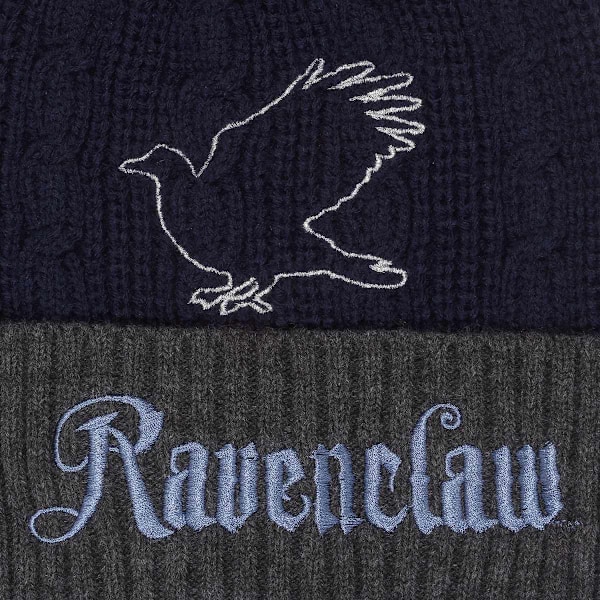 Harry Potter Ravenclaw Pom Pom Beanie One Size Marinblå/Grå Navy/Grey One Size