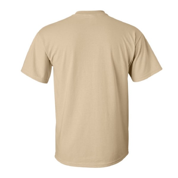 Gildan Mens Ultra Cotton Kortärmad T-shirt 2XL Tan Tan 2XL