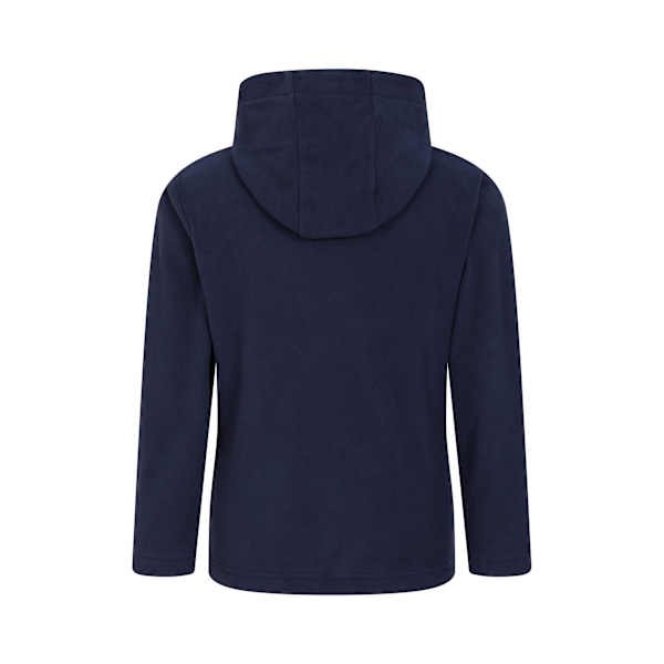 Mountain Warehouse Camber II Fleece Hoodie för Barn 3-4 År Navy 3-4 Years
