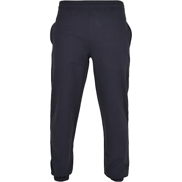 Build Your Brand Unisex Basic Sweatpants för vuxna 3XL R Marinblå Navy 3XL R