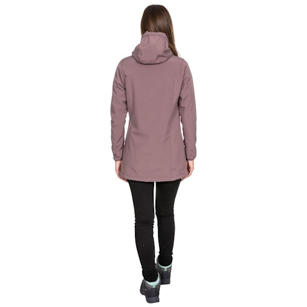 Trespass Dam/Damer Kristen Längre Längd Huva Vattentät Dusty Heather M