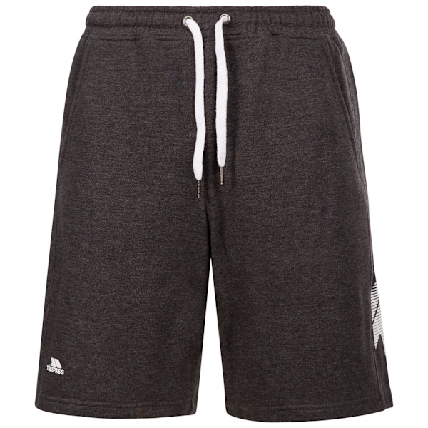 Trespass Mens Lance Marl Shorts L Mörkgrå Dark Grey L