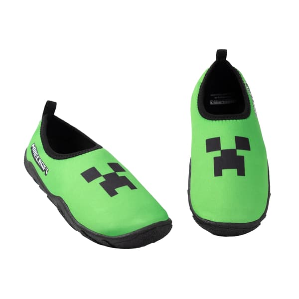 Minecraft Pojkar Aqua Creeper Vattenskor 2 UK Grön Green 2 UK