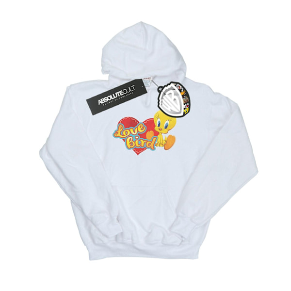 Looney Tunes Mens Tweety Pie Valentine´s Day Love Bird Hoodie 3 White 3XL