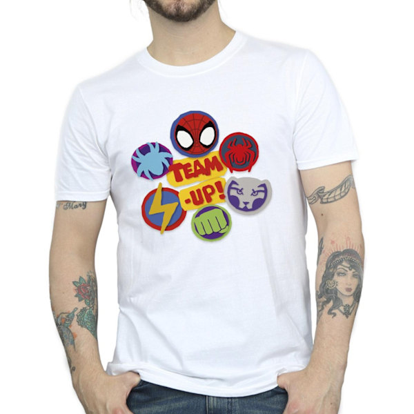 Marvel Herr Spidey And His Amazing Friends Team Up T-Shirt XXL White XXL