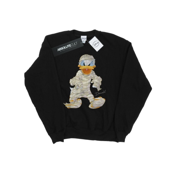 Disney Dam/Kvinnor Mumie Donald Duck Sweatshirt XXL Svart Black XXL