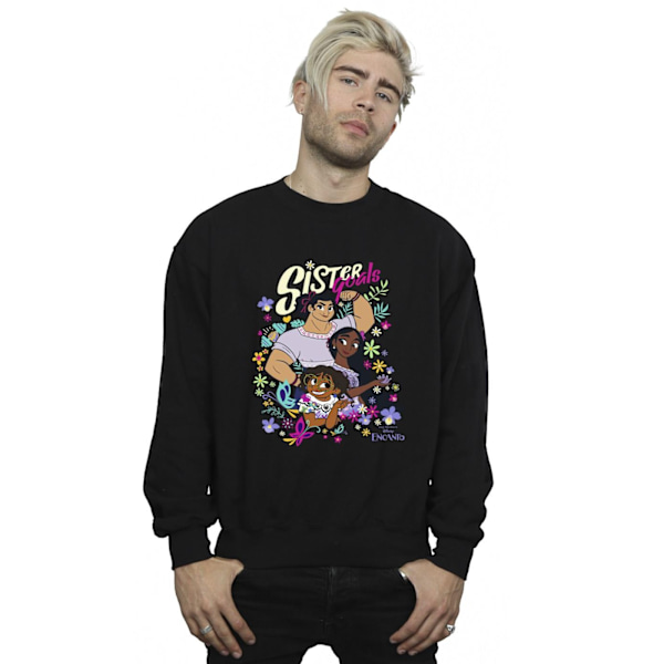 Disney Mens Encanto Sister Goals Sweatshirt M Svart Black M
