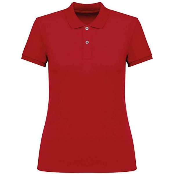 Native Spirit Dam/Dam Pique Poloskjorta M Poppy Red Poppy Red M