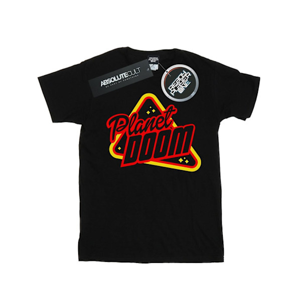 Ready Player One Boys Planet Doom Logo T-shirt 7-8 år Svart Black 7-8 Years