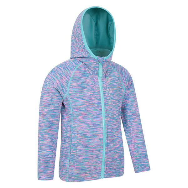 Mountain Warehouse Barn/Barn Kayleigh II Stripe Full Zip H Blue 5-6 Years