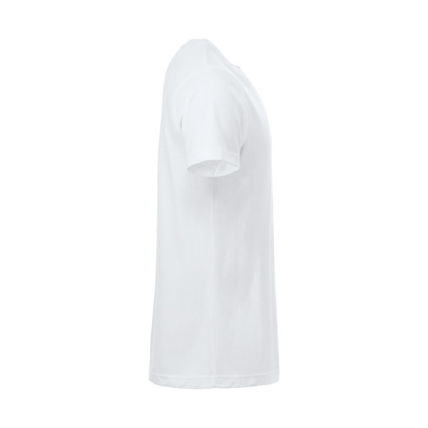 Clique Mens New Classic T-Shirt 5XL Vit White 5XL