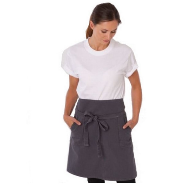 Dennys Adults/ Unisex Originals midjeförkläde med ficka One Size Storm Grey One Size