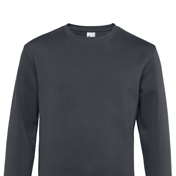 B&C Herr King Sweatshirt S Asfalt Asphalt S