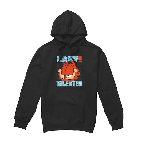 Garfield Herr Lazy But Talented Hoodie M Svart Black M