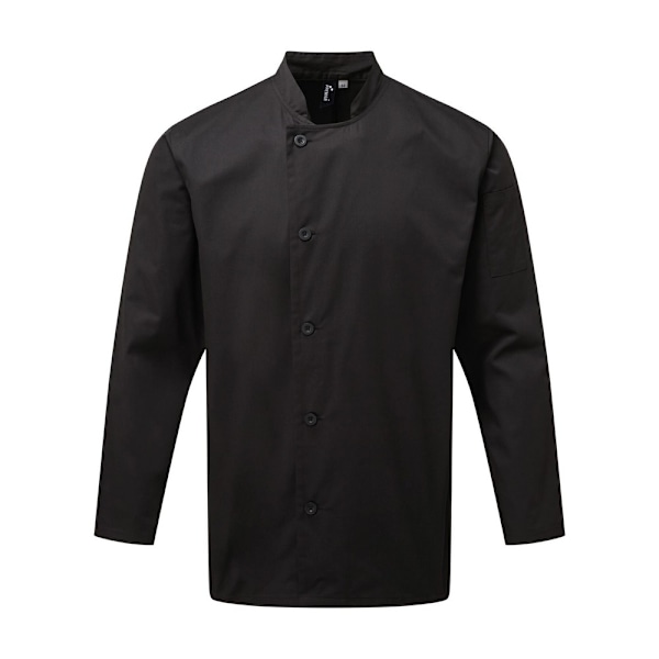 Premier Unisex Vuxna Kockar Essential Långärmad Jacka 4XL Svart Black 4XL