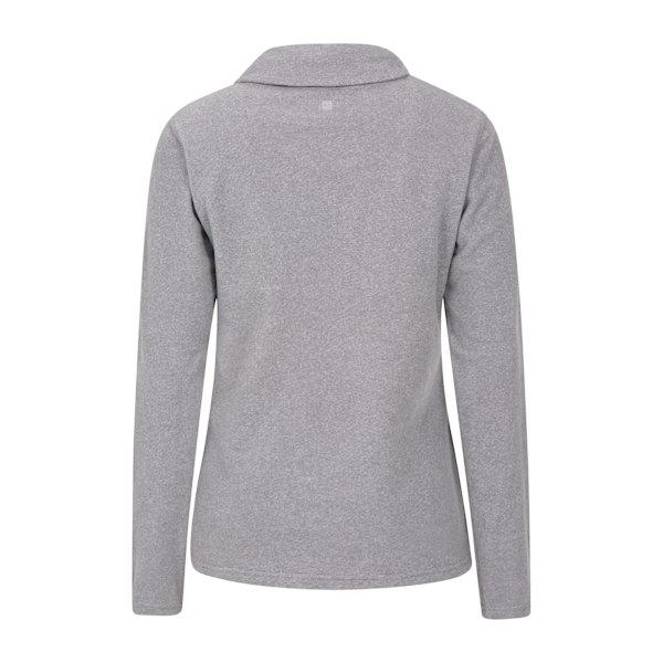 Mountain Warehouse Dam/Dam Hebridean Fleece Tröja med Krage Dark Grey 6 UK