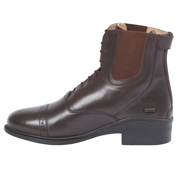 Dublin Evolution Unisex Snörning Fram Läder Paddock Stövlar 8 UK B Brown 8 UK