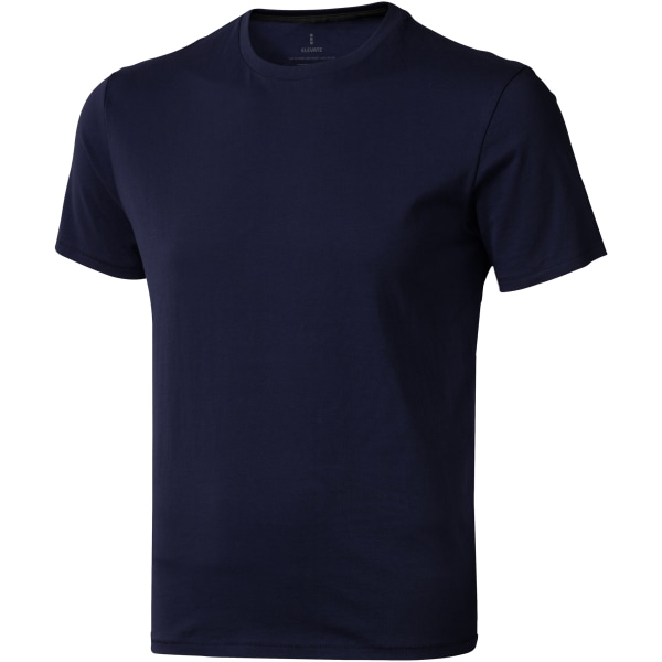 Elevate Herr Nanaimo kortärmad T-shirt S Marinblå Navy S