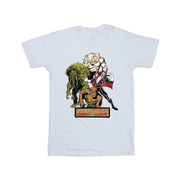 Marvel Boys Halloween Monsters T-shirt 12-13 år Vit White 12-13 Years