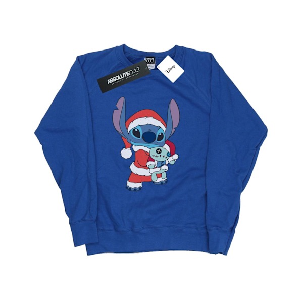 Disney Dam/Dam Lilo Och Stitch Stitch Jultröja Royal Blue L