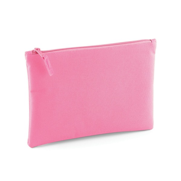 Bagbase Grab Zip Pocket Pouch Bag One Size True Pink True Pink One Size