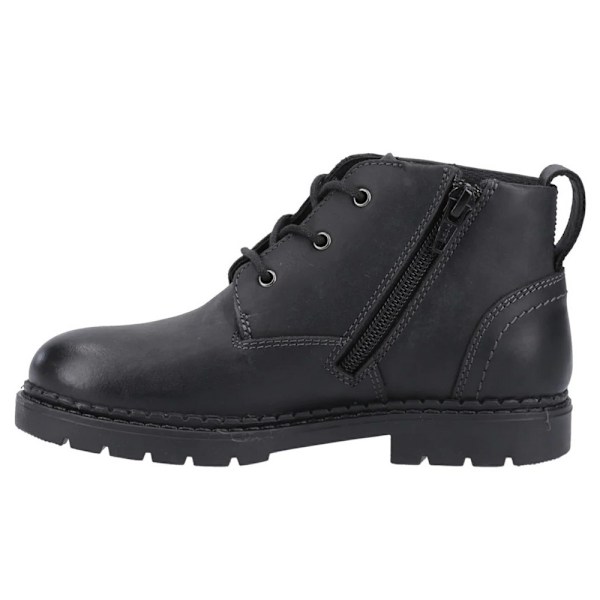 Hush Puppies Boys Mini Presley Läderstövlar 13 UK Barn Svart Black 13 UK Child