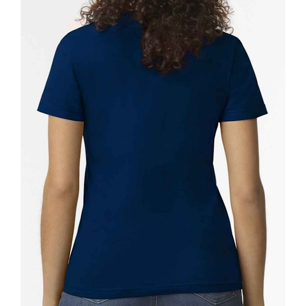 Gildan Mjuk T-shirt för Kvinnor/Dam Storlek XXL Marinblå Navy XXL