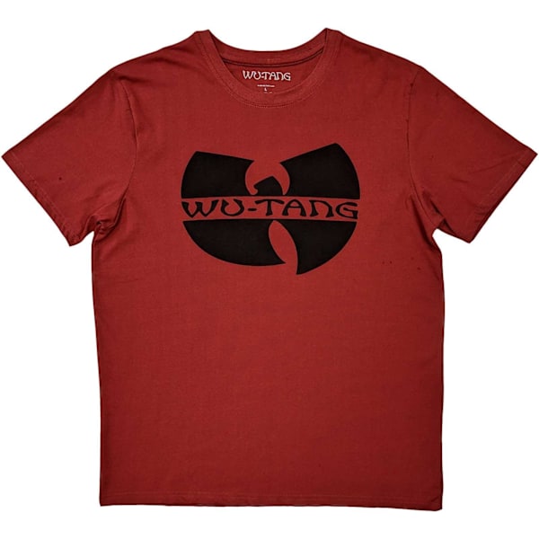 Wu-Tang Clan Unisex Vuxen Logo Bomull T-shirt M Röd Red M