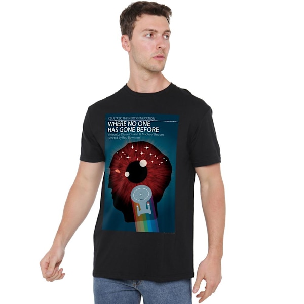 Star Trek Herr The Next Generation Säsong 1 Avsnitt 6 T-Shirt 3 Black 3XL
