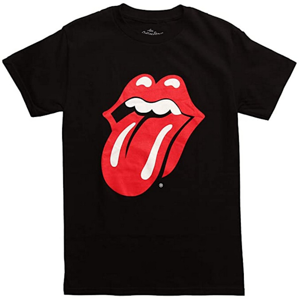 The Rolling Stones Barn/Barn Classic Tongue T-shirt 5-6 år Black 5-6 Years
