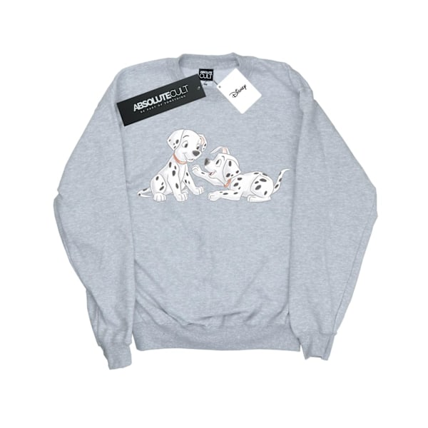 Disney Girls 101 Dalmatiner Vattenfärg Vänner Sweatshirt 9-11 Sports Grey 9-11 Years