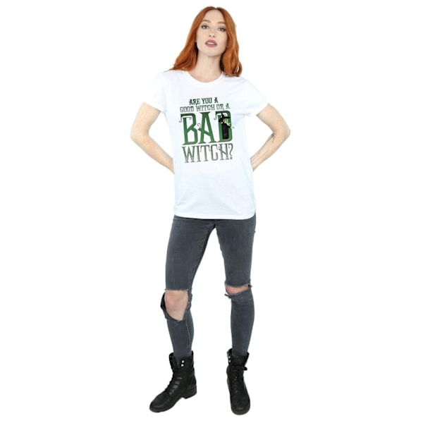 Trollkarlen från Oz Dam/Dam God Häxa Ond Häxa Bomull Pojkvän White XL
