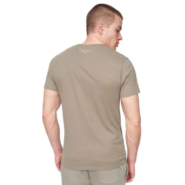 Henleys Mens Aitchen Logo T-Shirt XL Dusky Olive Dusky Olive XL