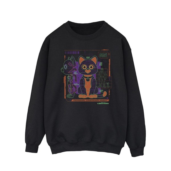 Disney Mens Lightyear Sox Technical Sweatshirt XL Svart Black XL