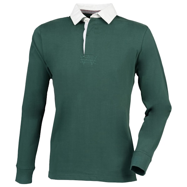 Front Row Herr Premium Långärmad Rugbytröja/Topp L Bottle Bottle L