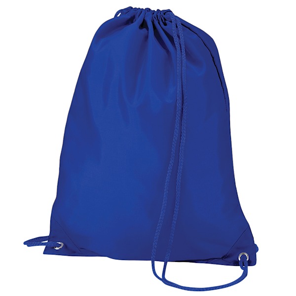 Quadra Gymsac axelväska - 7 liter (2-pack) One Size Bright Royal One Size