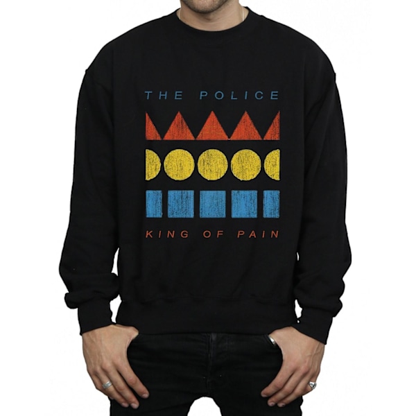 The Police King Of Pain Sweatshirt 3XL Svart Black 3XL