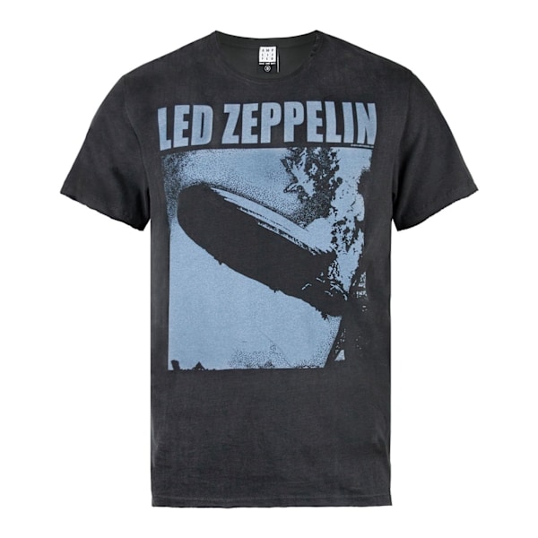 Amplified Led Zeppelin Tour 77 Herr T-shirt S Charcoal Charcoal S