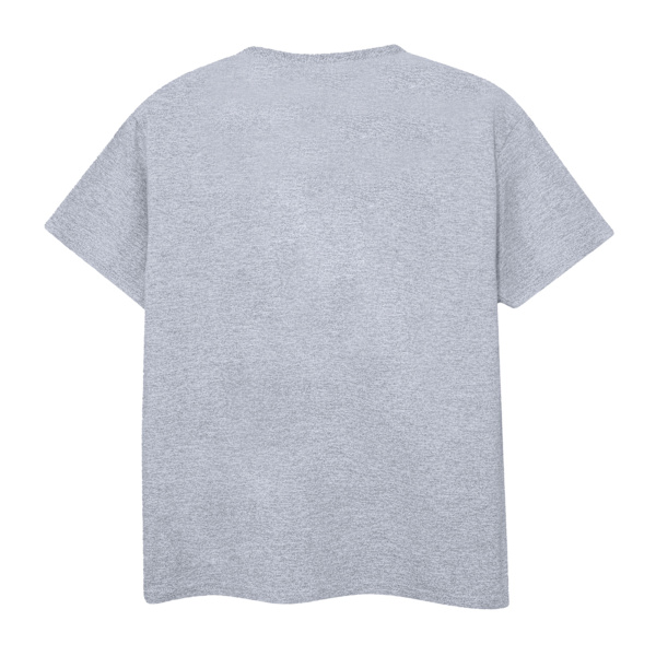 Disney Girls Bambi Thumper Line Drawing Bomull T-shirt 3-4 år Sports Grey 3-4 Years