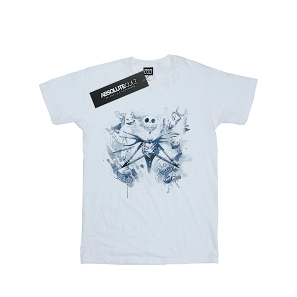 Disney Herr Nightmare Before Christmas Måla Spray Carers T-shirt White M