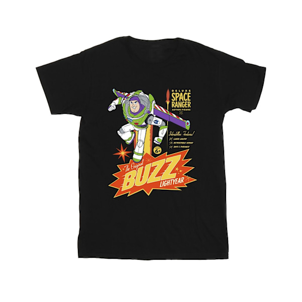 Disney Boys Toy Story Buzz Lightyear Space T-Shirt 7-8 år Blå Black 7-8 Years