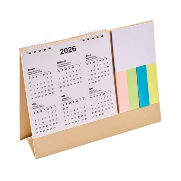 MidOcean Calendoo Memoblock En Storlek Beige Beige One Size